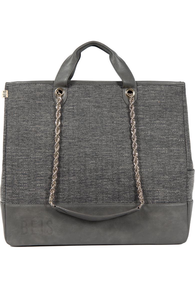 Béis The Woven Tote, Alternate, color,