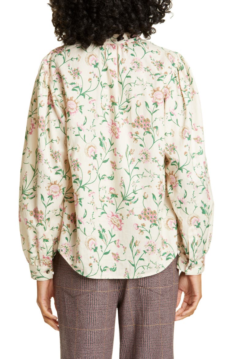 Wild Peony Top, Alternate, color, PALE HONEY COMBO