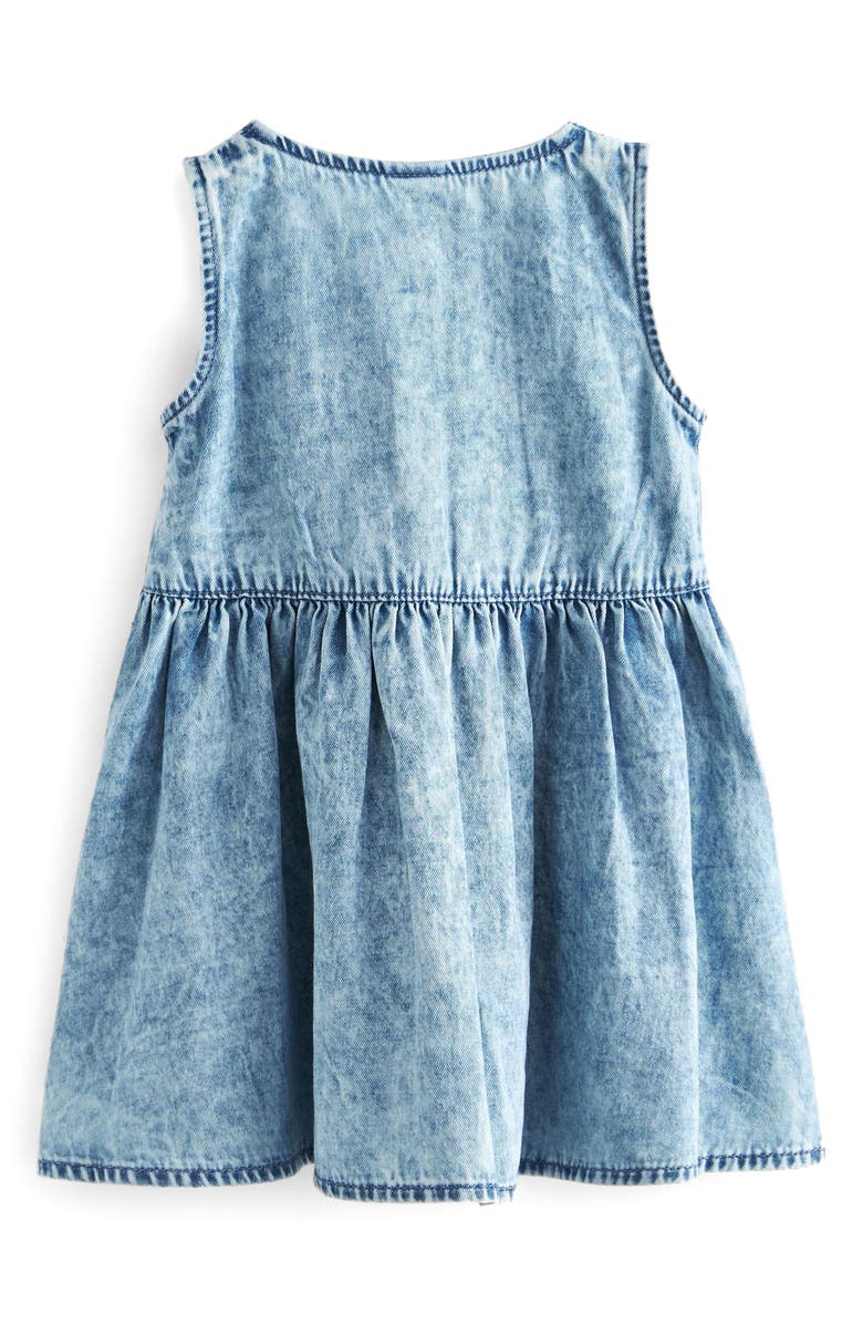NEXT Kids' Sleeveless Denim Dress, Alternate, color,