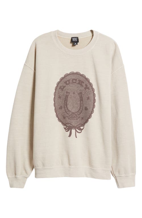 Bdg Urban Outfitters Lucky Graphic Sweatshirt In Gray