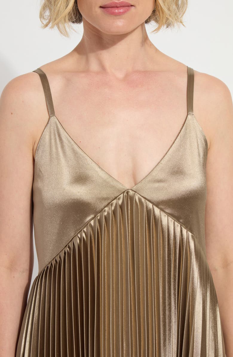 Lysse Lauren Pleated Maxi Dress & Bag, Alternate, color, Celadon