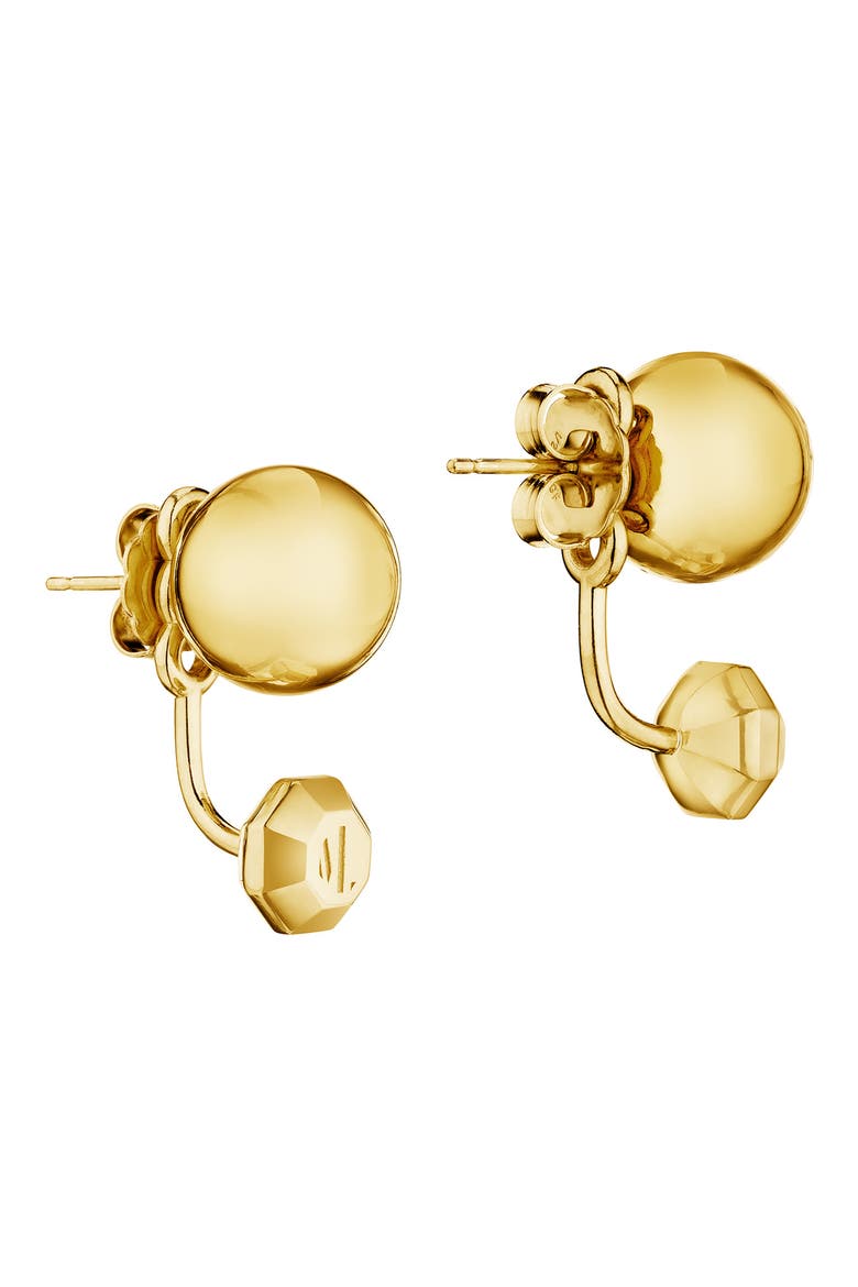 Ear Jackets, Alternate, color, 18K GOLD VERMEIL