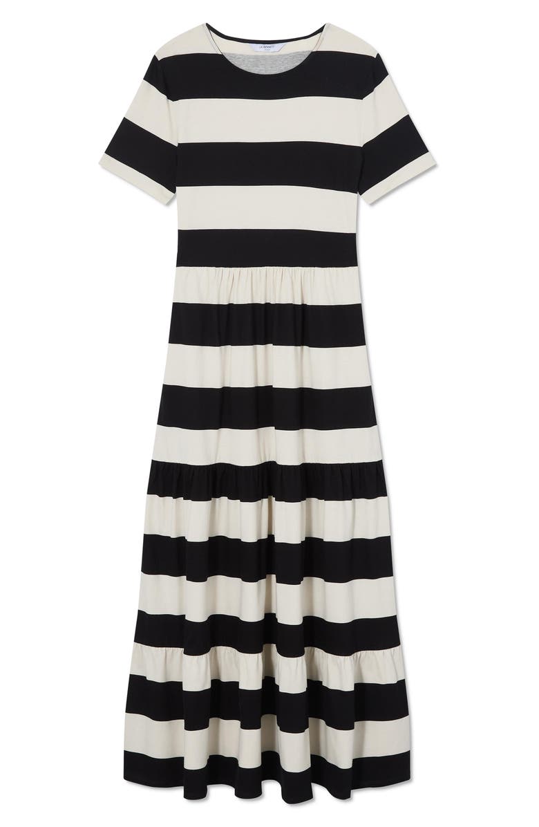 LK Bennett Leigh Stripe Maxi Dress, Alternate, color,