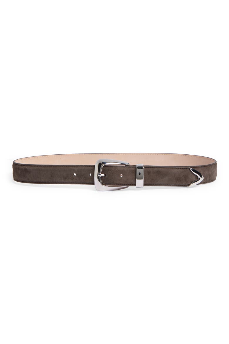 Benny Suede Belt, Main, color, EBANO