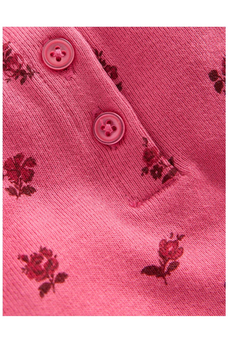 Kids' Snug Henley Pajamas, Alternate, color, FLORAL