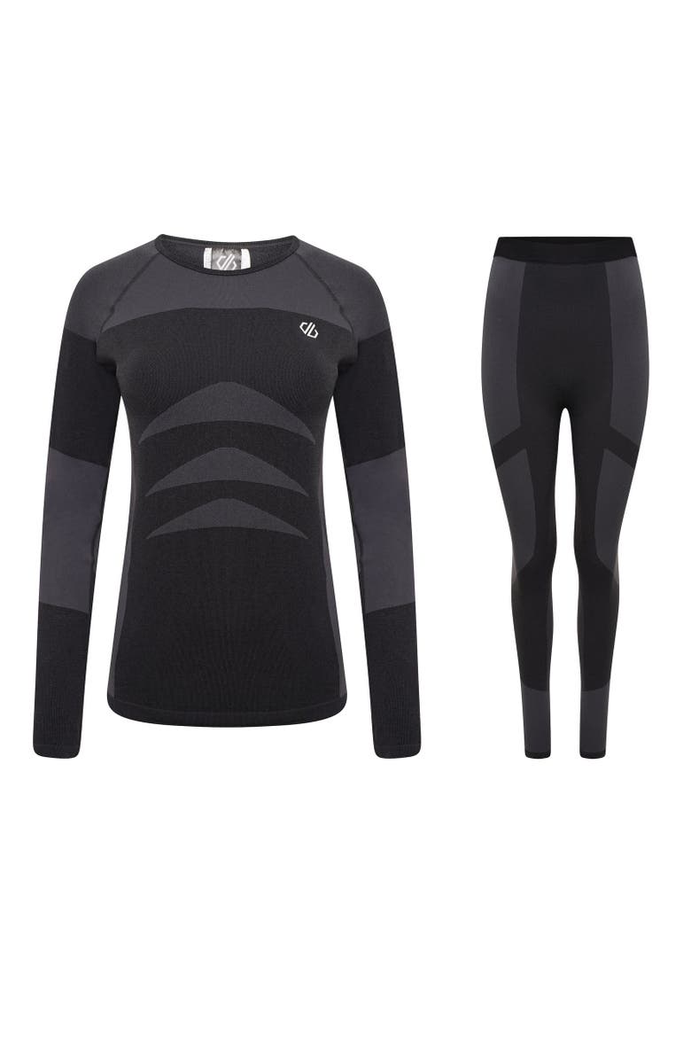 In The Zone Ii Base Layer Set, Main, color, Black and Black