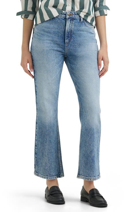 High Waist Kick Bootcut Jeans