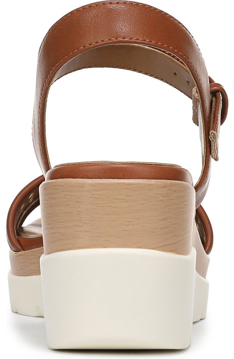 SOUL NATURALIZER Graciela Wedge Sandal, Alternate, color, Walnut