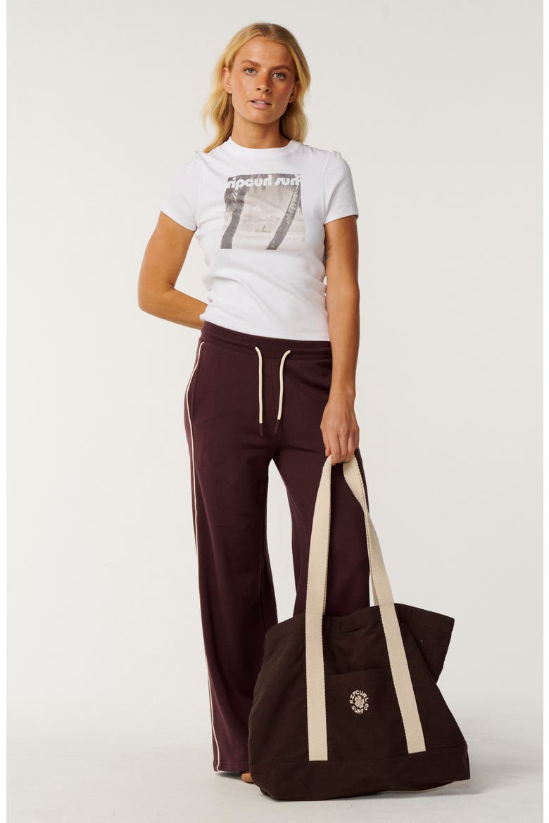 Since 1969 Wide Leg Pants, Alternate, color, FUDGE