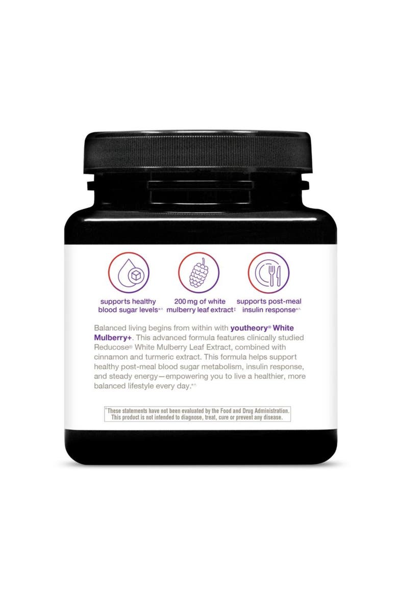 White Mulberry Post-Meal Sugar Balance Supplement, Alternate, color, None
