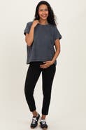 PinkBlush Mineral Wash Boxy Fit T-Shirt