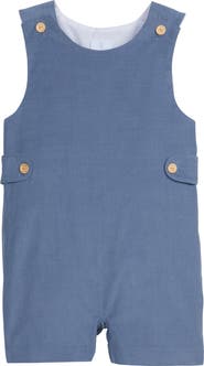 Little English Kids' Corduroy Button Tab John John