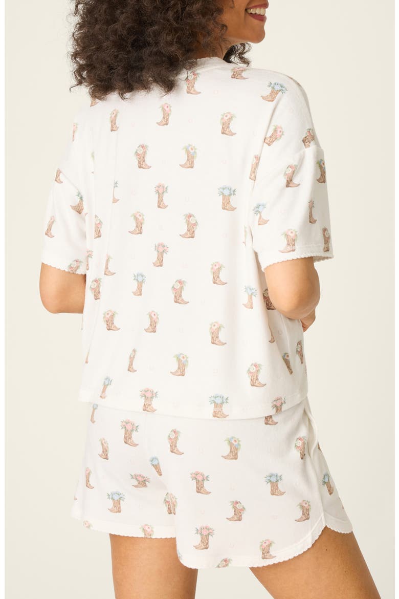 Western Bloom T-Shirt, Alternate, color, IVORY