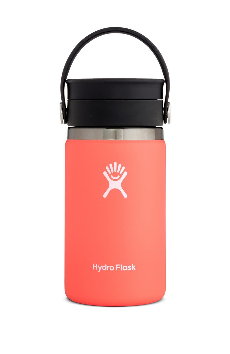 Hydro Flask 12 oz. Wide Flex Sip Lid Coffee Flask - Hibiscus, Main, color, 