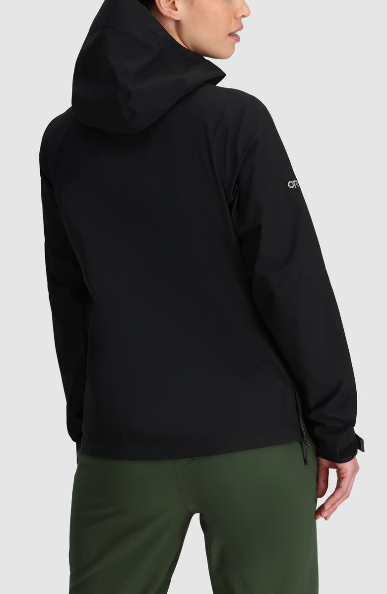 Outdoor Research Aspire II Gore-Tex<sup>®</sup> Waterproof Jacket, Alternate, color, Black