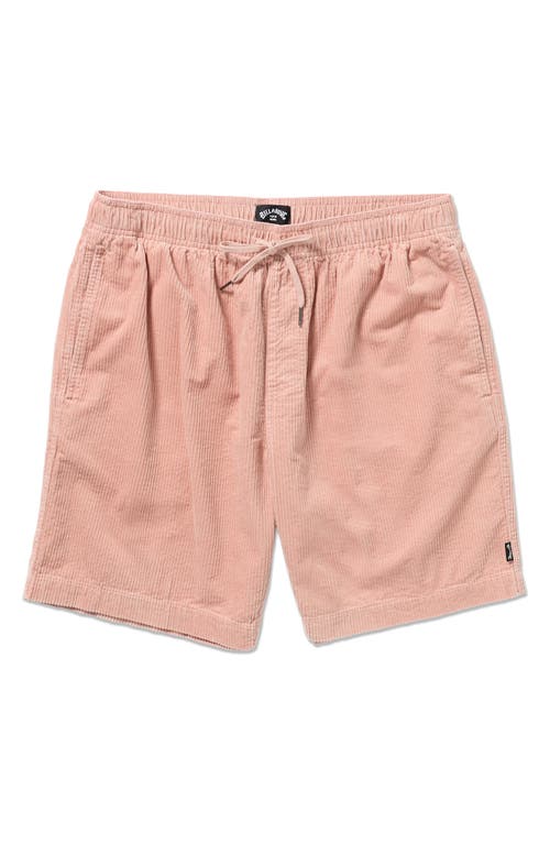 Billabong Mario Cotton Drawstring Shorts
