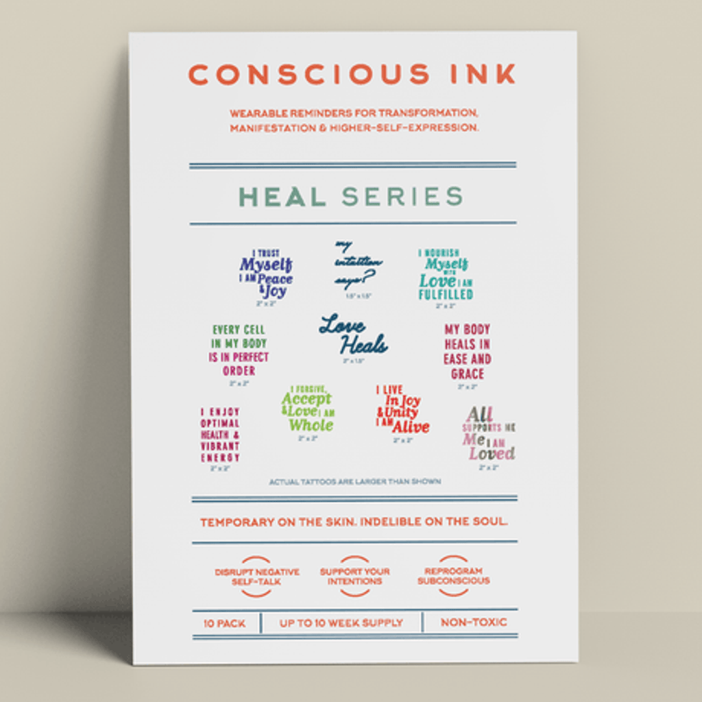 Conscious Ink Heal Variety 10-Pack in White  product