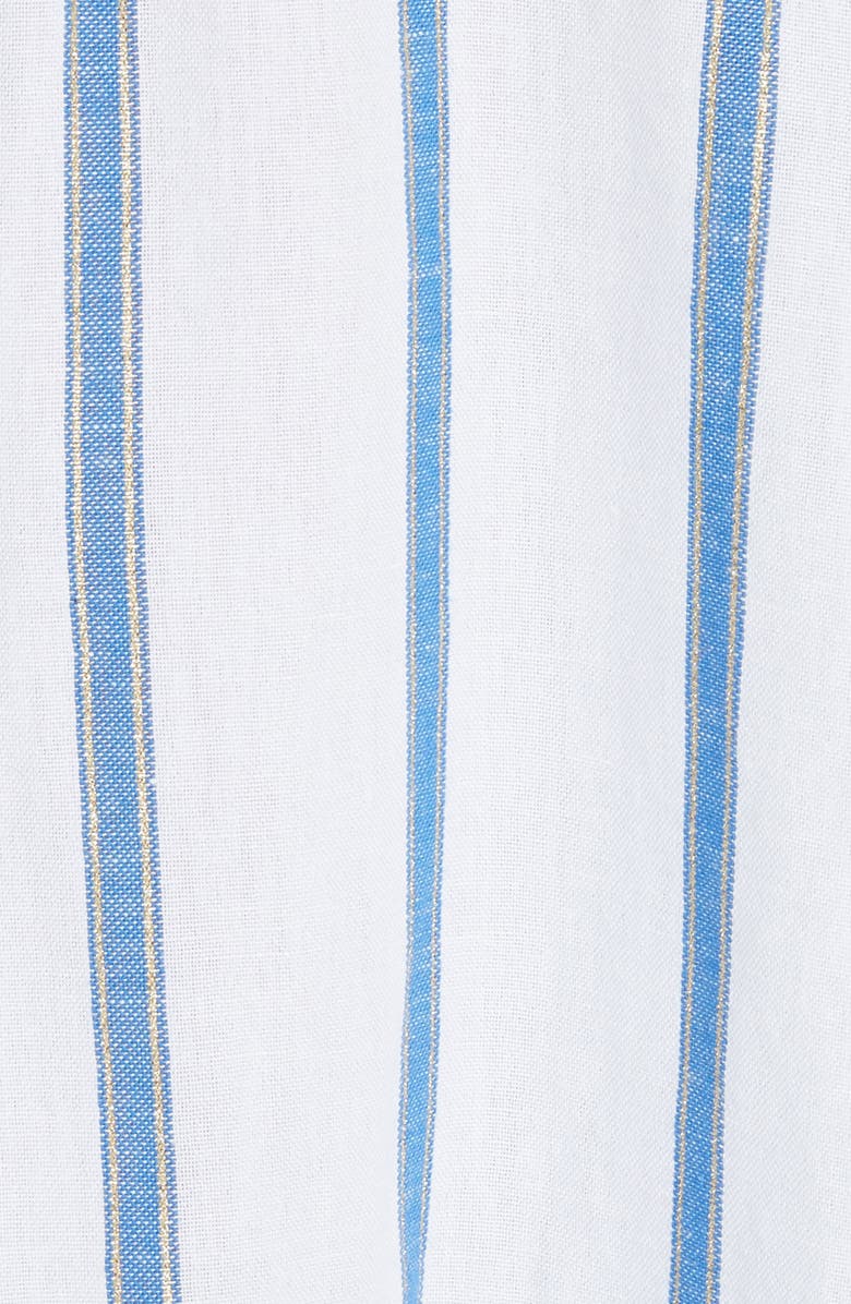 CAROLINE CONSTAS Lyssa Cotton & Linen Blend Dress, Alternate, color,