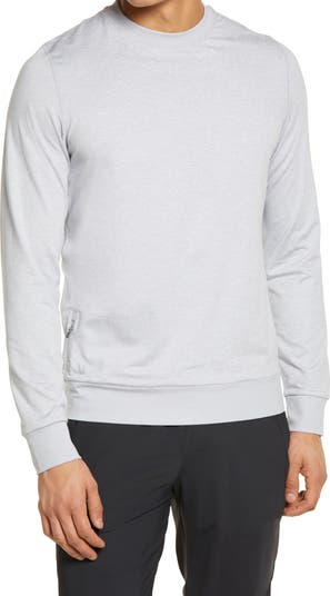 【新品】vuori ヴオリ　ポントパフォーマンスクルー Ponto Performance Crew | Men's Platinum White Pullover | Vuori