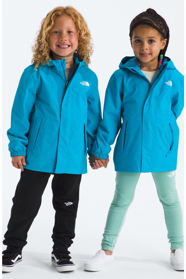 Kids' Antora Waterproof Recycled Polyester Rain Jacket, Alternate, color, MERIDIAN BLUE