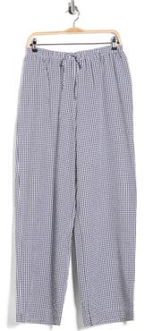 WAYF Seersucker Drawstring Pants