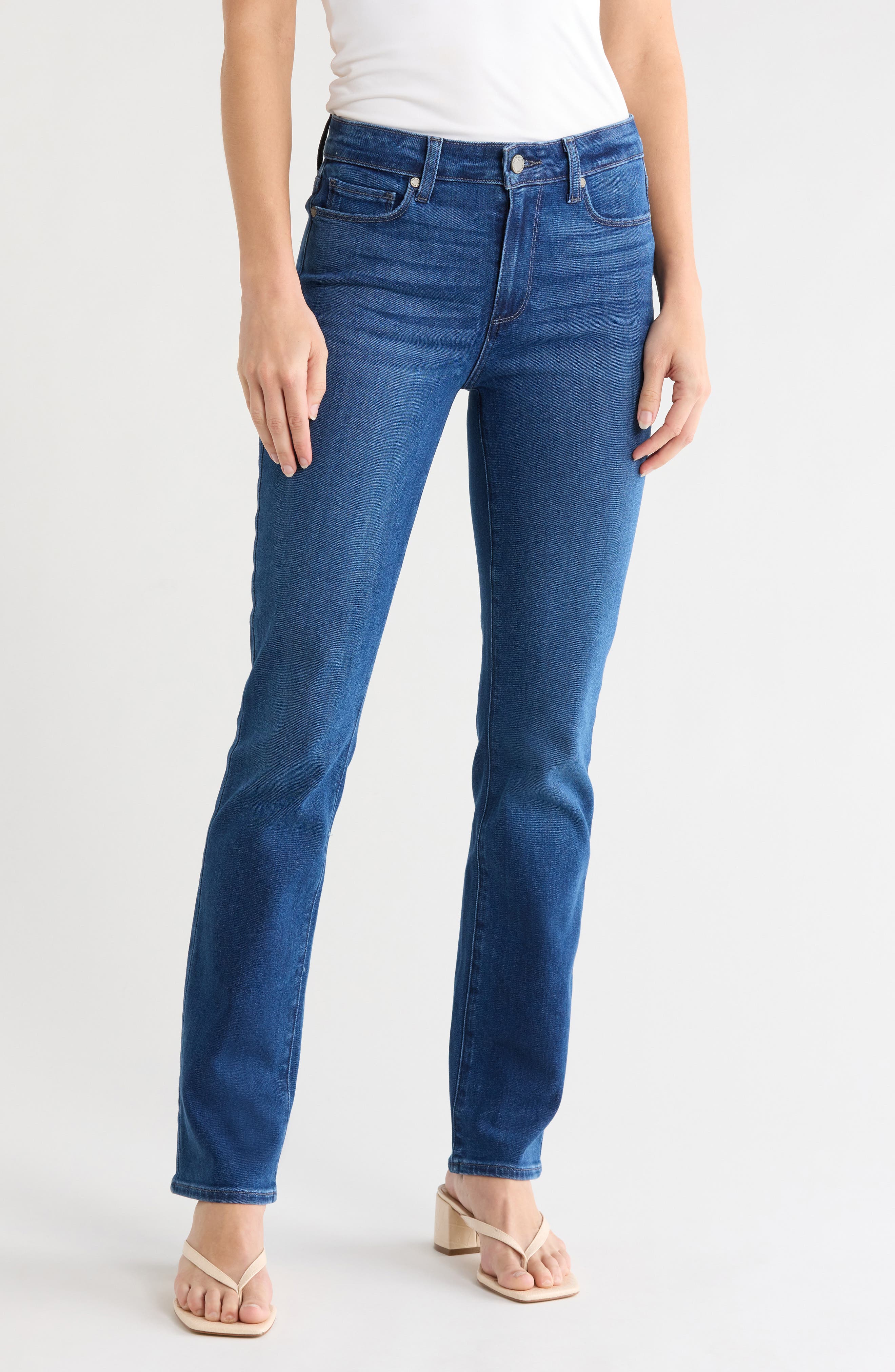 Hoxton High Waist Straight Leg Jeans