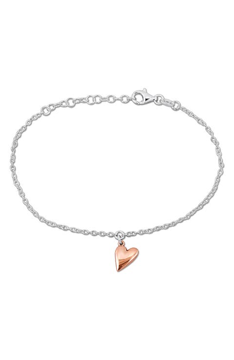 Heart Charm Bracelet