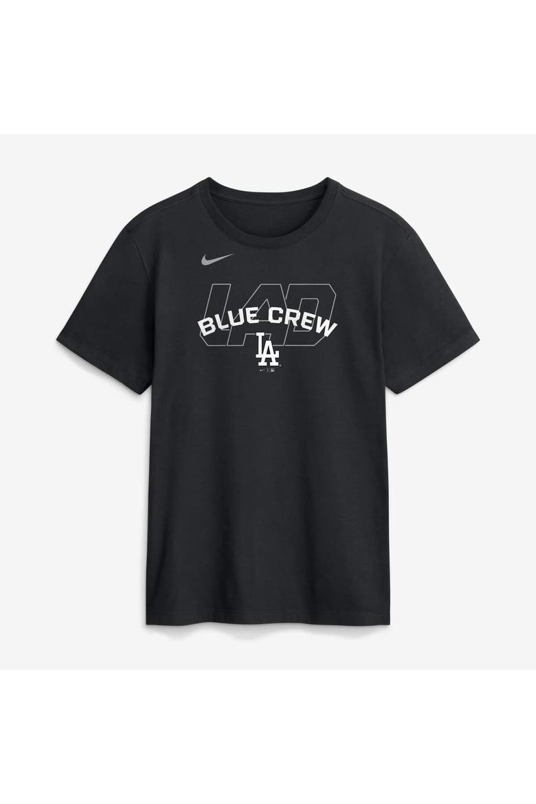 Men's Nike Black Los Angeles Dodgers Primetime Fashion T-Shirt, Alternate, color, Black