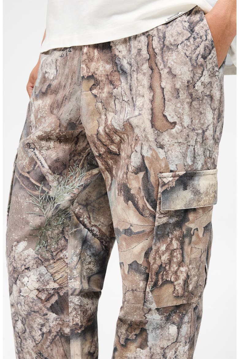 x Realtree Camo Print Cargo Pants, Alternate, color, CAMO