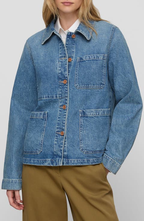 Patch Pocket Denim Jacket