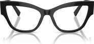Dolce&Gabbana 55mm Cat Eye Optical Glasses