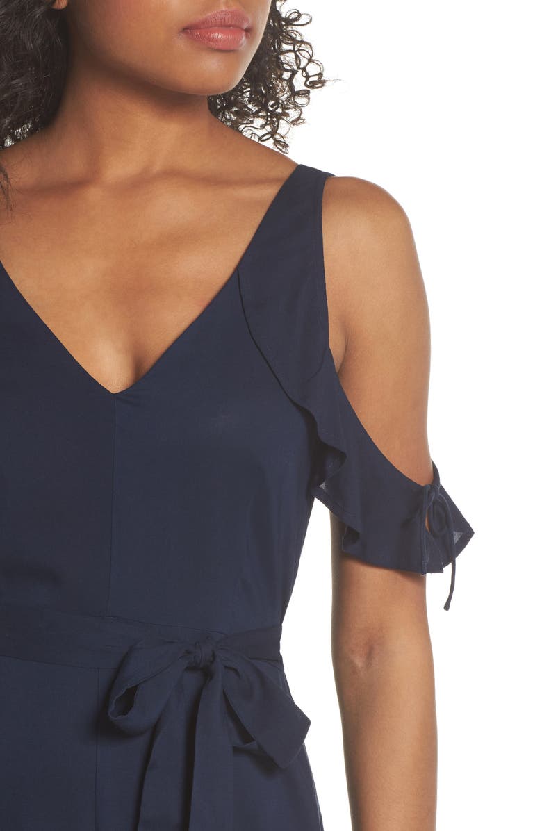 PAIGE Lystra Cold Shoulder Maxi Dress, Alternate, color, 