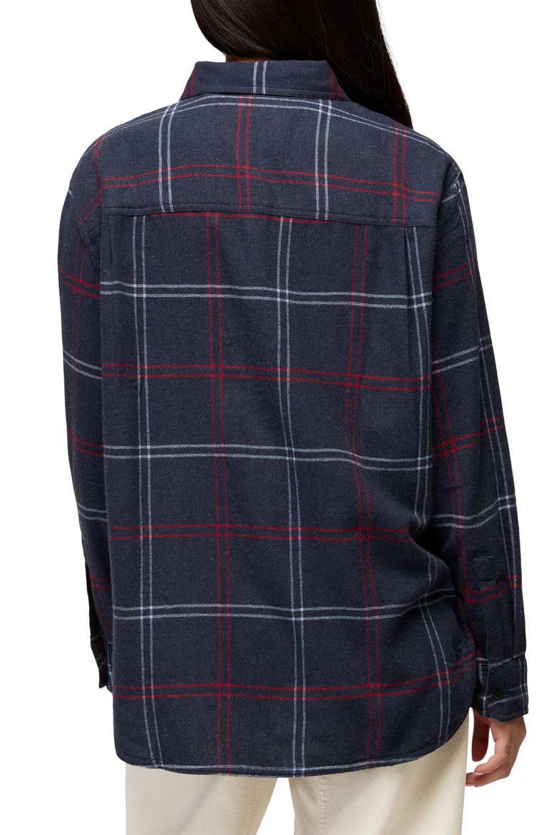 Cabin Core Plaid Flannel Shirt, Alternate, color, NAUTICAL