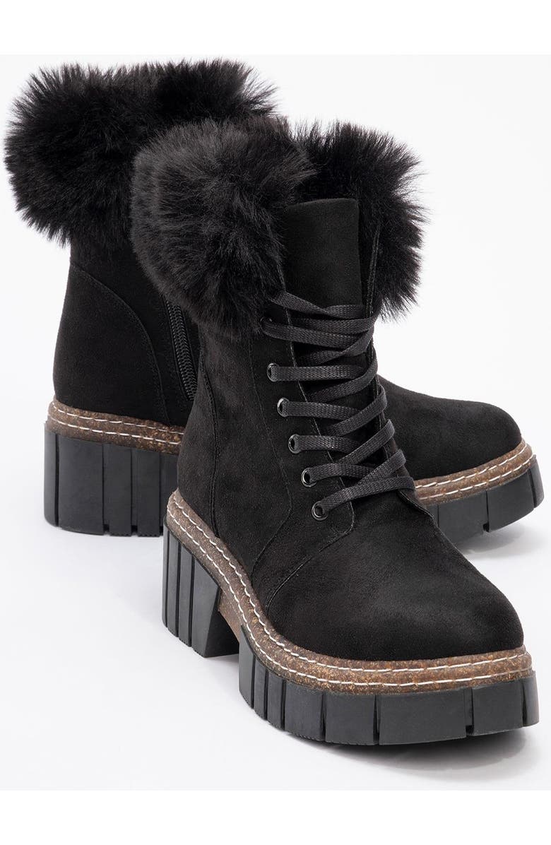 Prologue Shoes Jayla Fur Boot, Alternate, color,