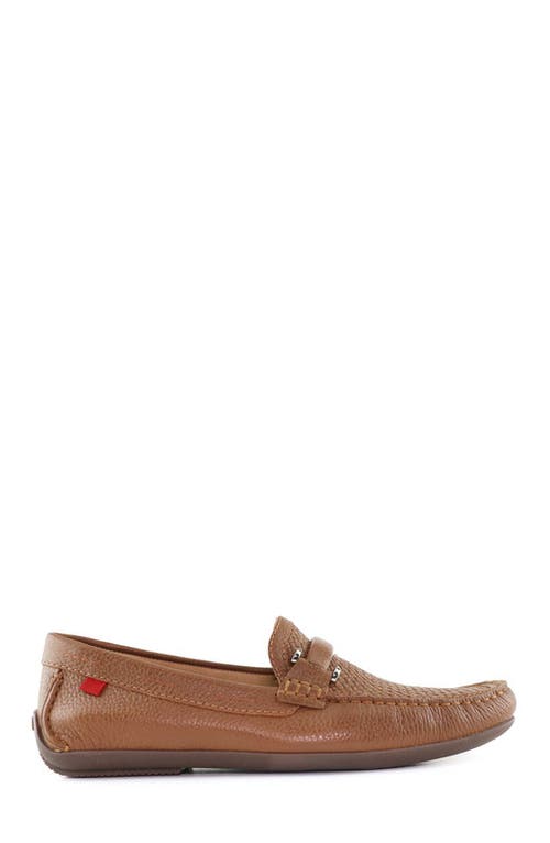 Marc Joseph New York Bryant Park Leather Weave Driver Loafer In Brown