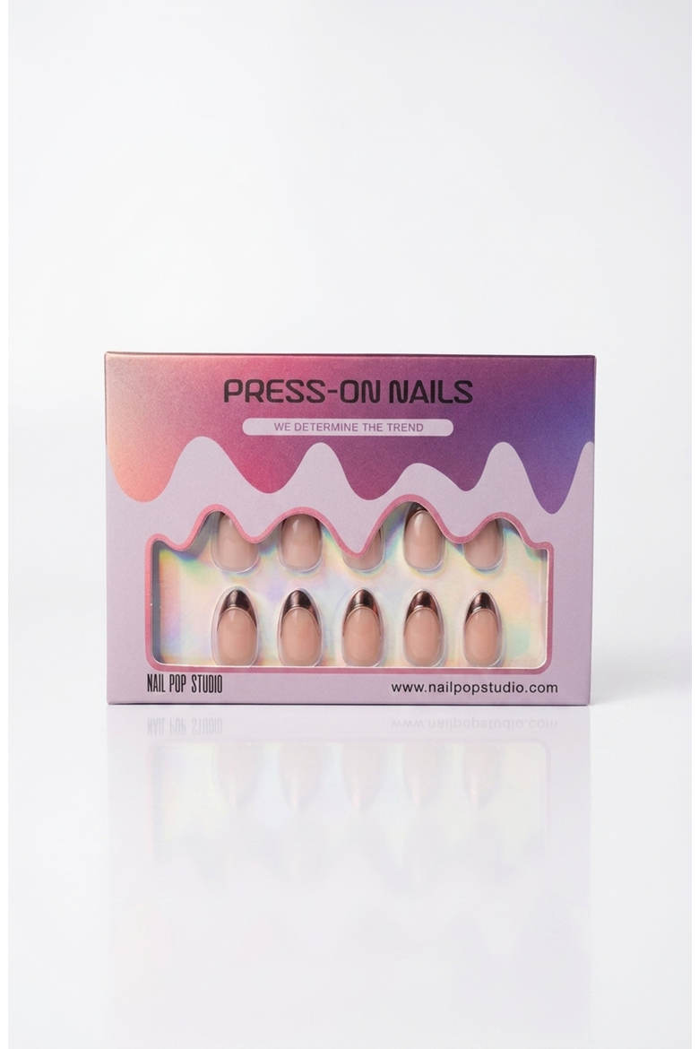 Tortoise Shell Almond Press On Nails, Main, color, Tortoise Shell