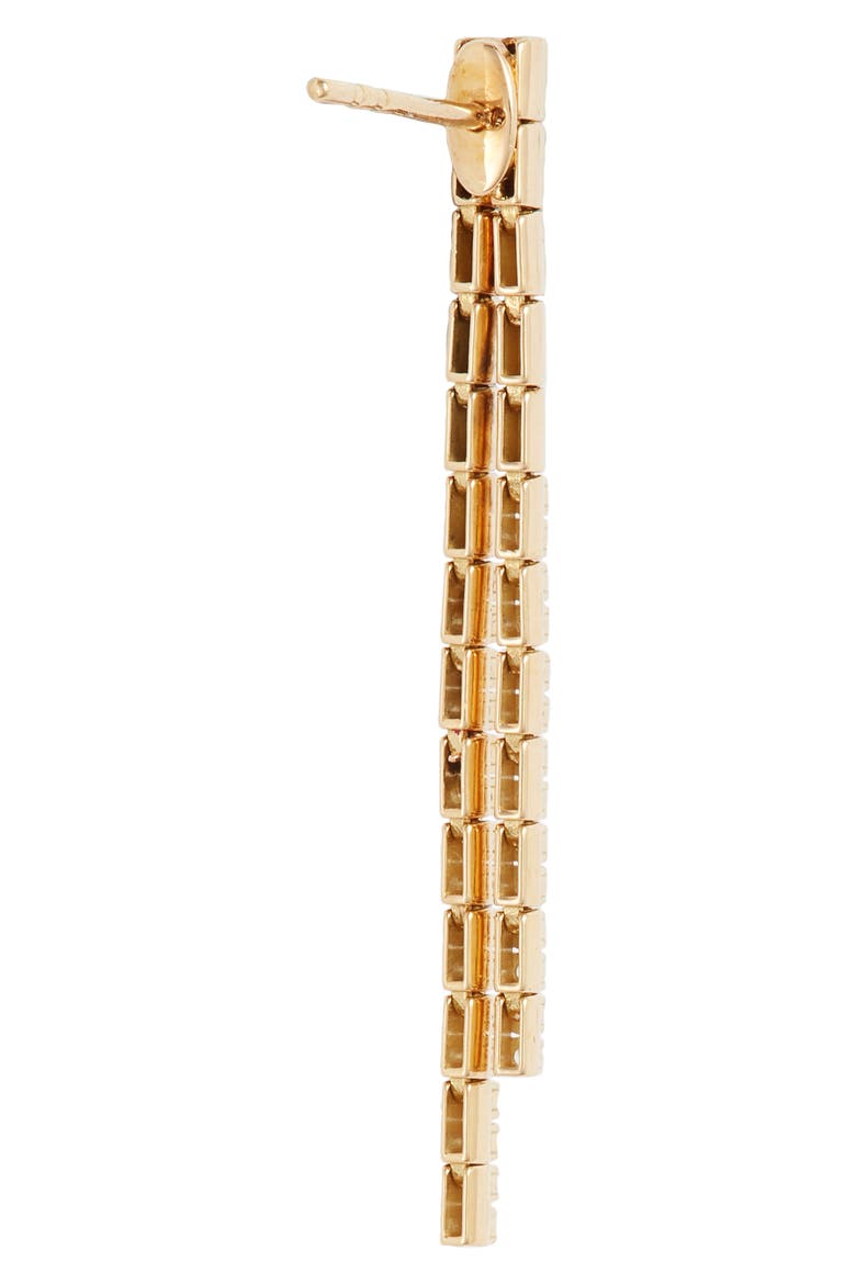 Sherr Diamond Drop Link Earrings (Nordstrom Exclusive), Alternate, color, YELLOW GOLD/ DIAMOND