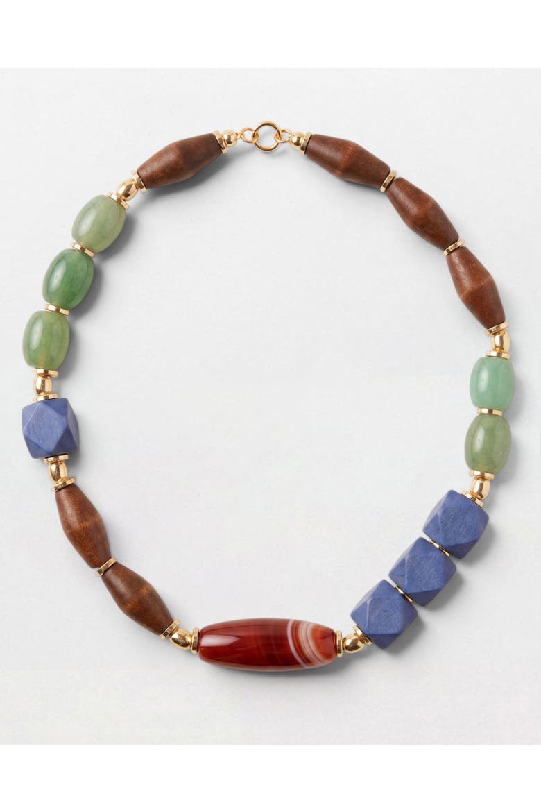 Aegean Sea Necklace, Main, color, Multi