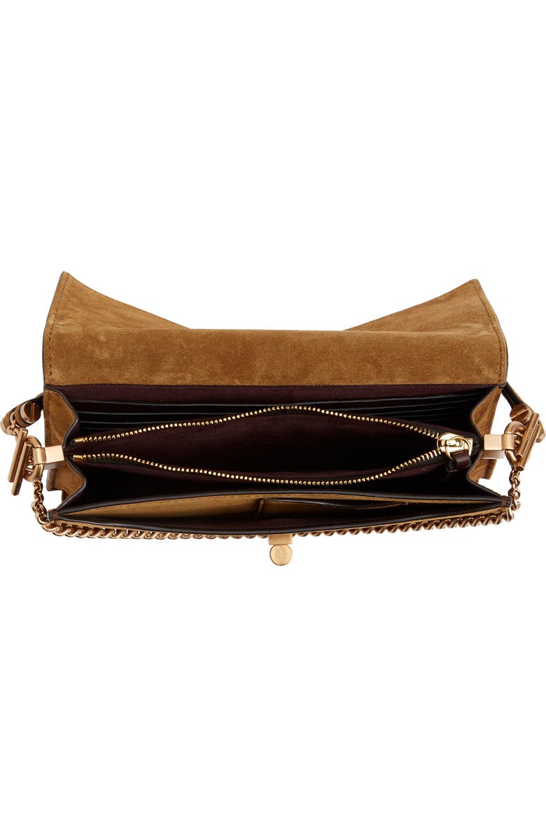 Métier London Mini Roma Suede Crossbody Bag, Alternate, color,