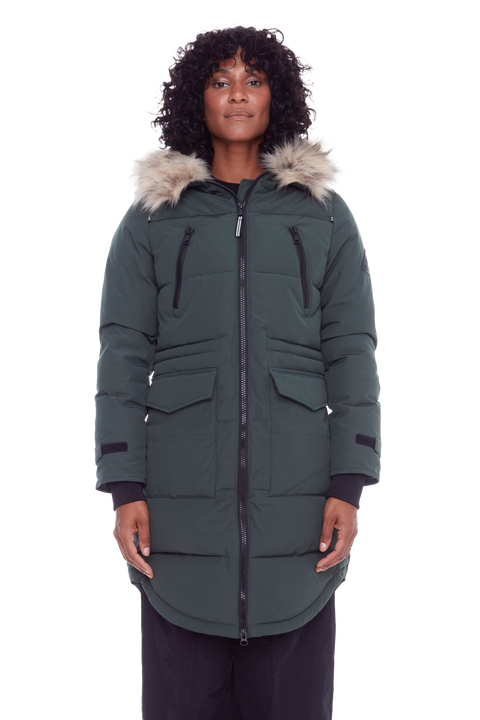 UKON - Vegan Down Drawstring Winter Parka