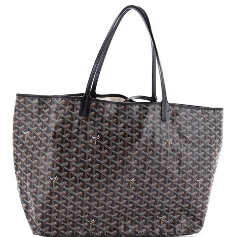 Saint Louis Tote Claire Voie Coated Canvas GM