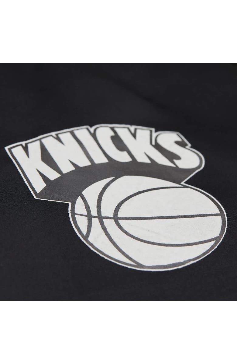 Mitchell & Ness Men's Mitchell & Ness Black New York Knicks NBA x Michelob Ultra Hoops & Hops Full-Zip Jacket, Alternate, color, 