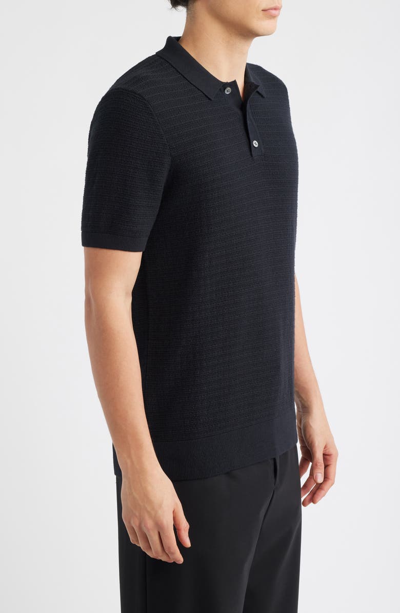 Billy Reid Lachlan Links Polo, Alternate, color, Black