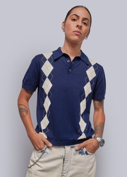 The Everyday Argyle Sweater Polo