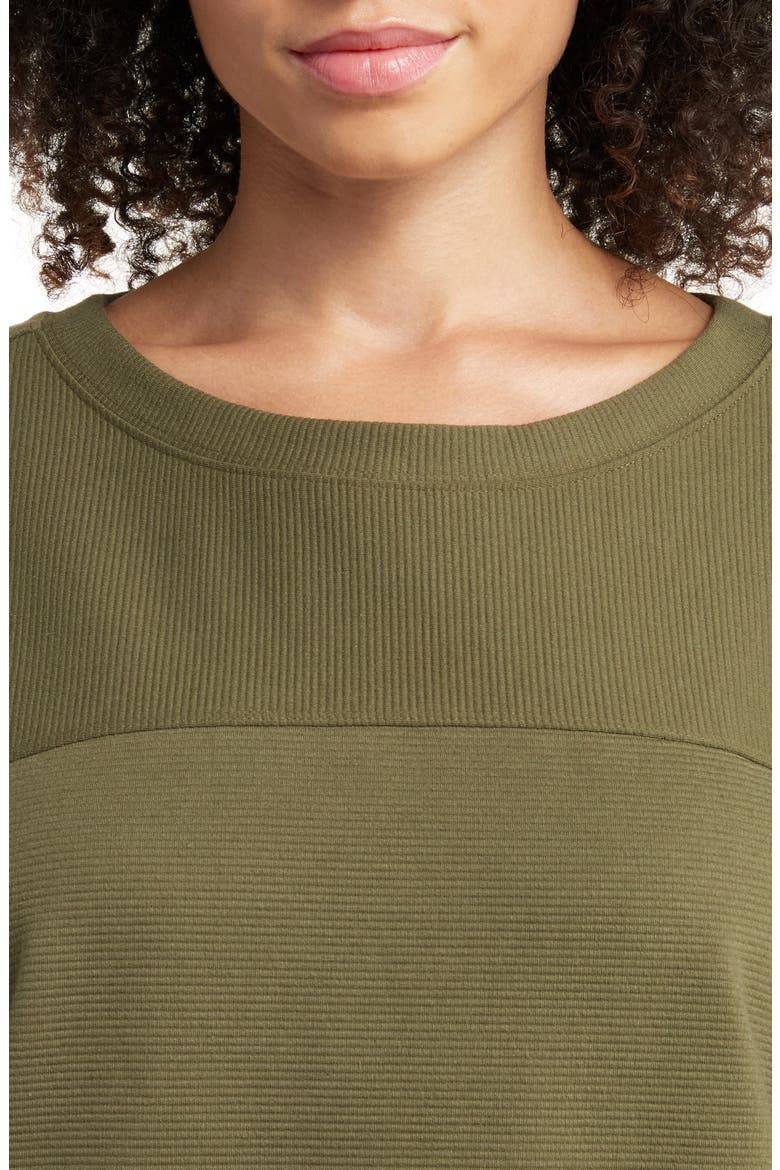 Anya Ottoman Knit Pullover, Alternate, color, OLIVE NIGHT