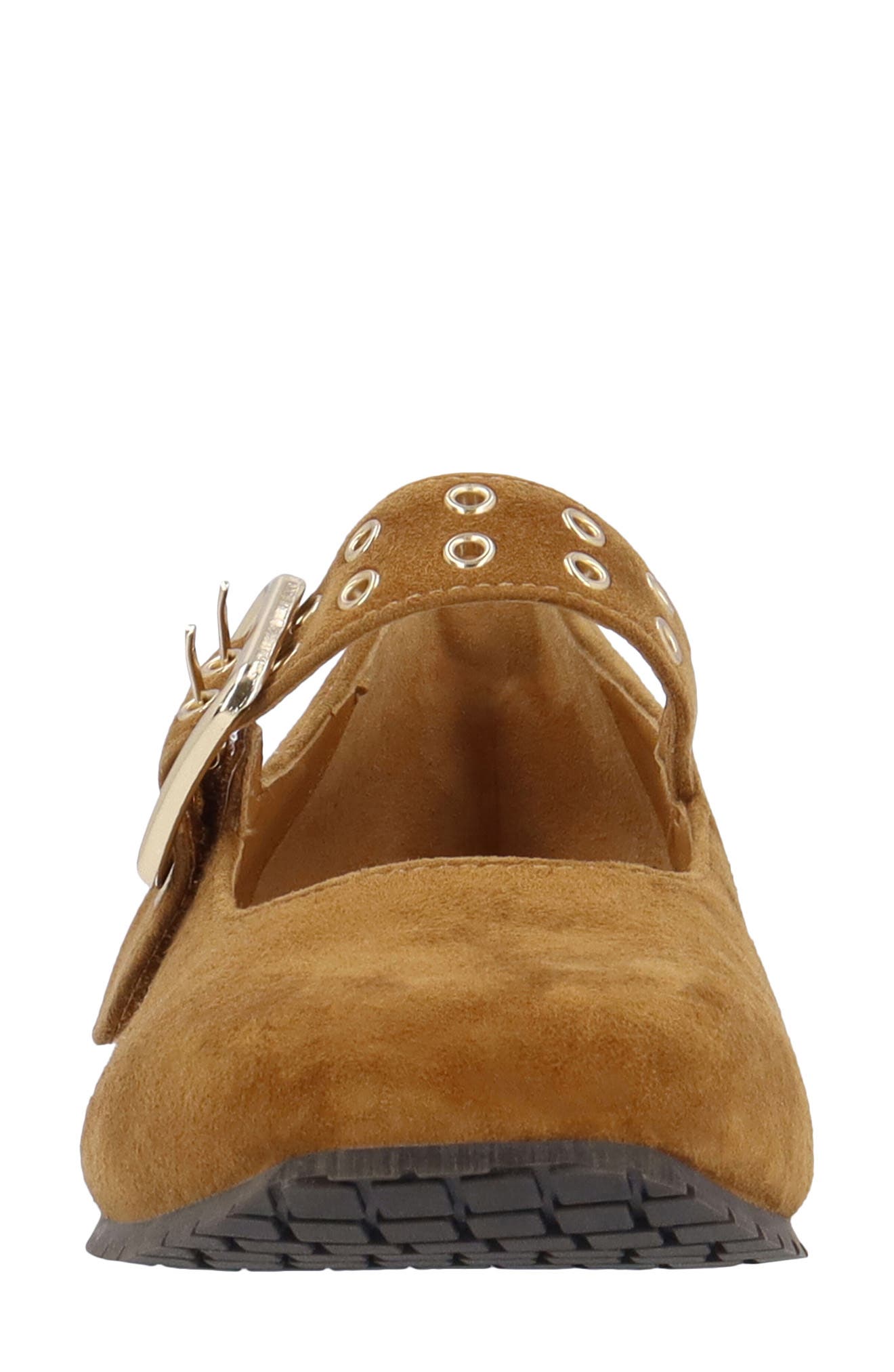 Tanzy Mary Jane Flat, Alternate, color, COFFEE