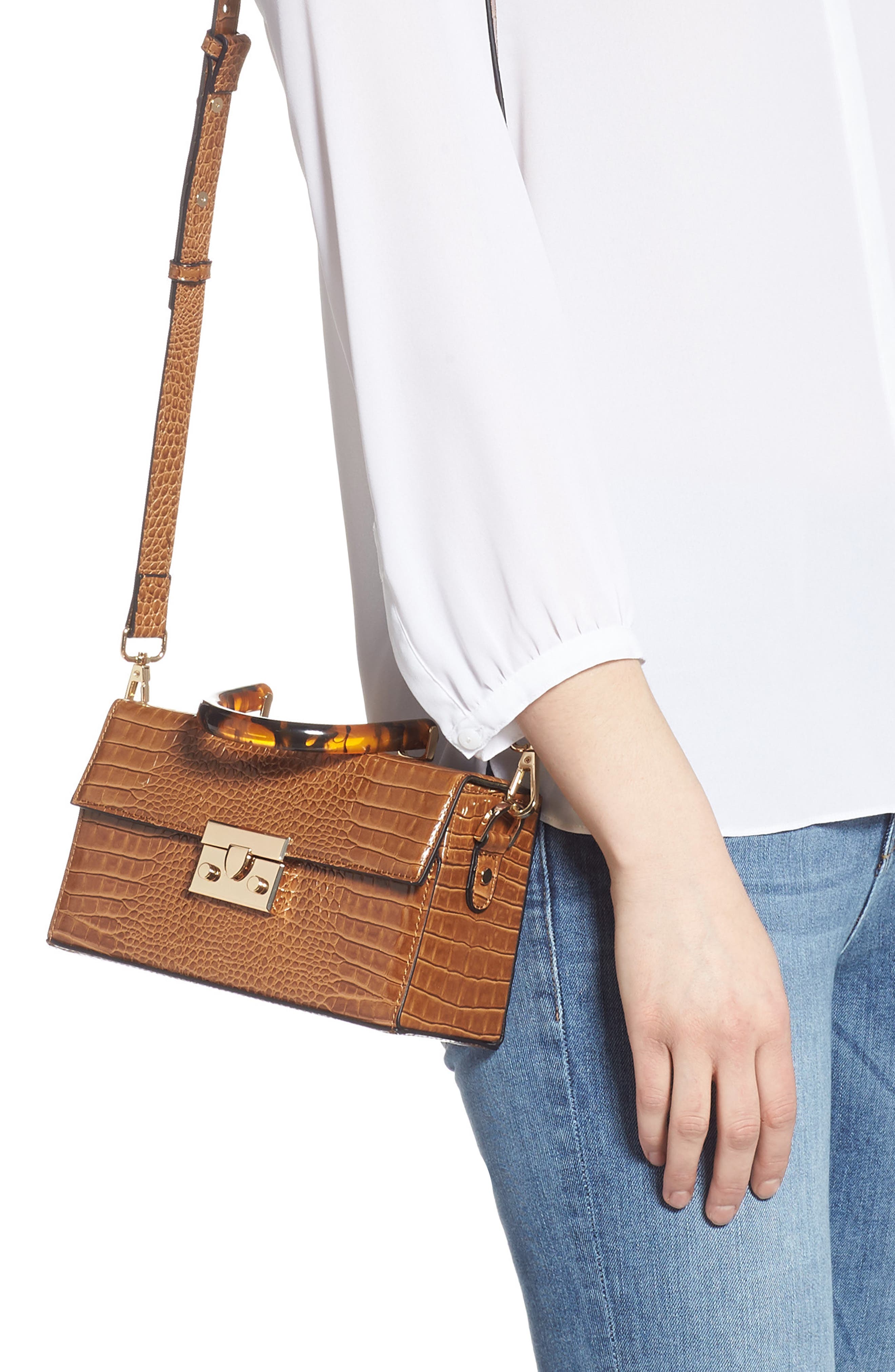 Topshop Cannes Boxy Grab Bag, Alternate, color, 