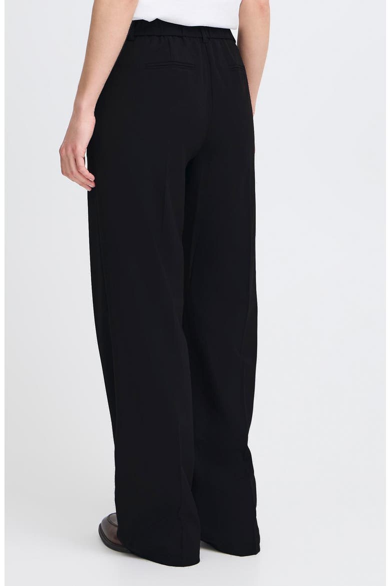 Danta Wide Leg Pants, Alternate, color, BLACK