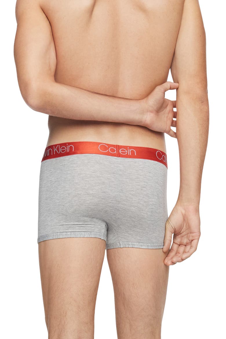 Ultrasoft Stretch Modal Trunks, Alternate, color, GREY