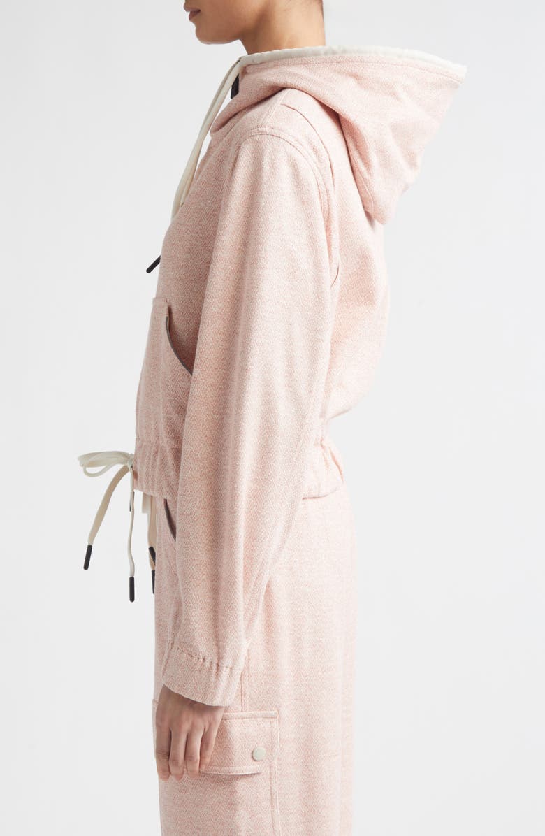 Moncler Grenoble Zip-Up Hoodie, Alternate, color, Strawberry Pink